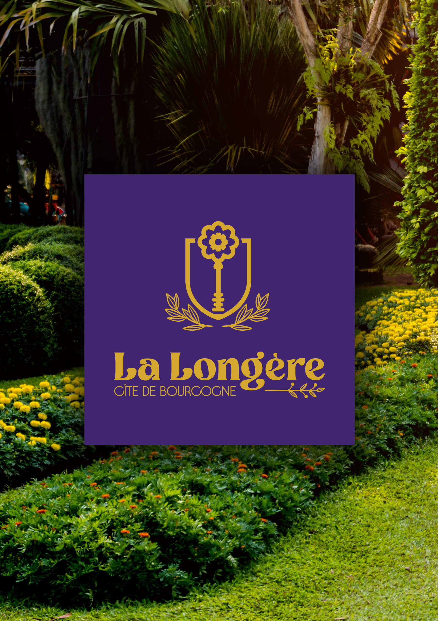 Identité visuelle La Longère logo
