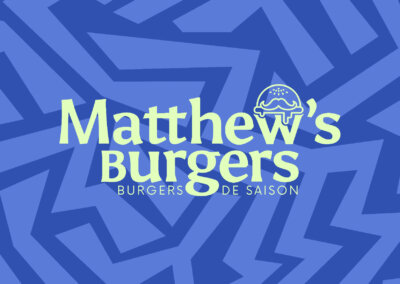 Identité Visuelle • Matthews Burger
